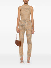 Diesel 1992-D Slim Distressed Skinny Jeans Beige