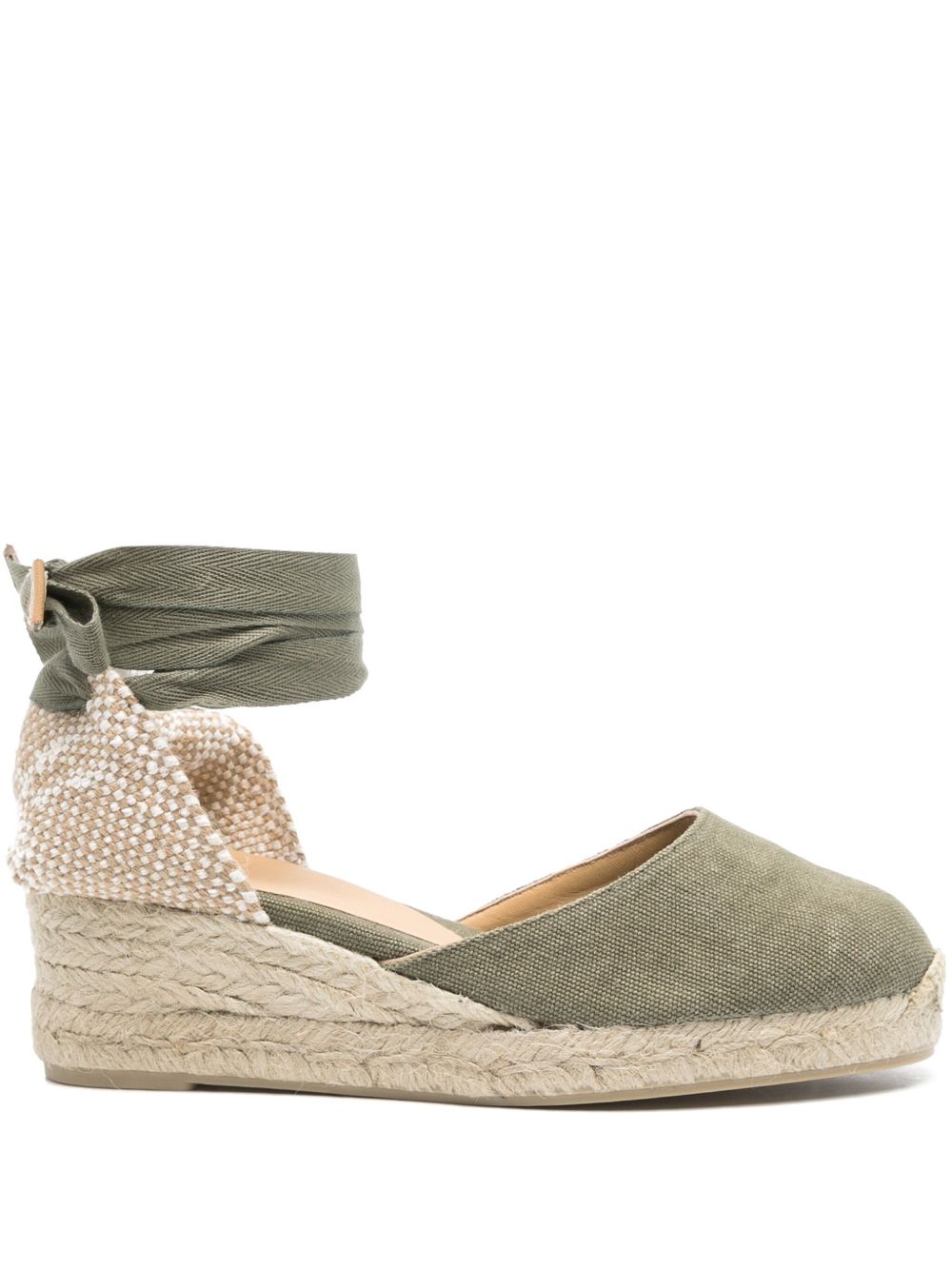 Castaner Carina Espadrilles Sandals Green