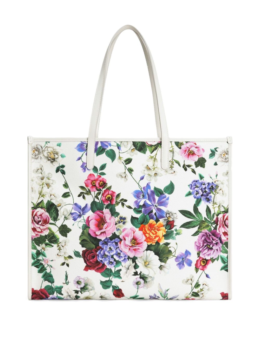 Dolce &amp; Gabbana Floral Print Large Shopper Bag