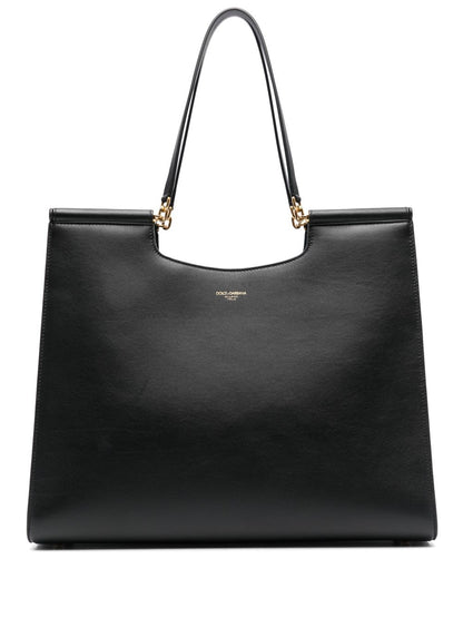 Dolce &amp; Gabbana Large Sicily shopper Bag Black