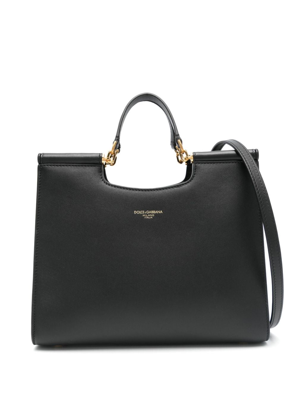 Dolce &amp; Gabbana Small Sicily shopper Bag Black