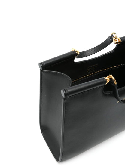 Dolce &amp; Gabbana Small Sicily shopper Bag Black