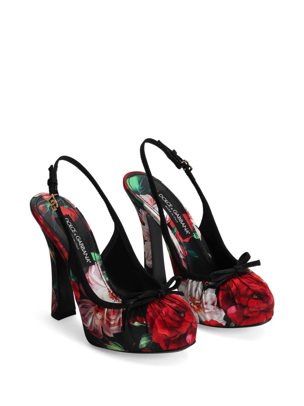 Dolce &amp; Gabbana Satin slingbacks With Heel