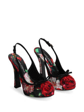 Dolce & Gabbana Satin slingbacks With Heel