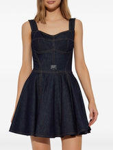 Dolce & Gabbana Denim Bustier Short Dress