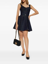 Dolce & Gabbana Denim Bustier Short Dress