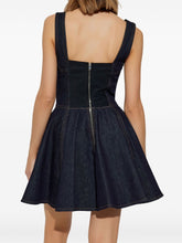 Dolce & Gabbana Denim Bustier Short Dress