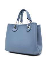 Emporio Armani Myea Small Tote Bag in Blue