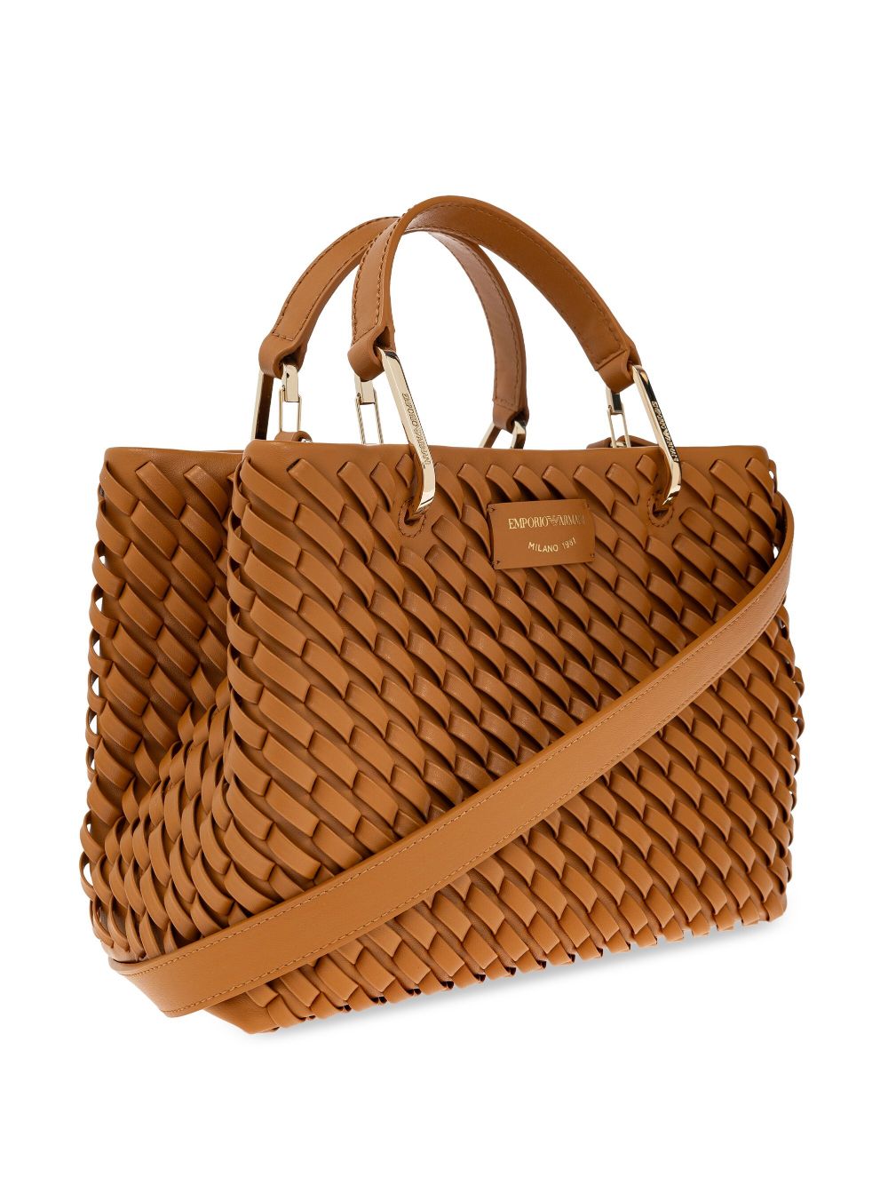 Emporio Armani MyEA small interwoven Handbag