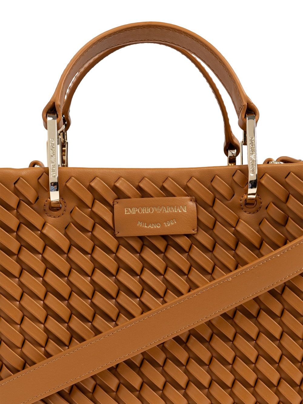 Emporio Armani MyEA small interwoven Handbag