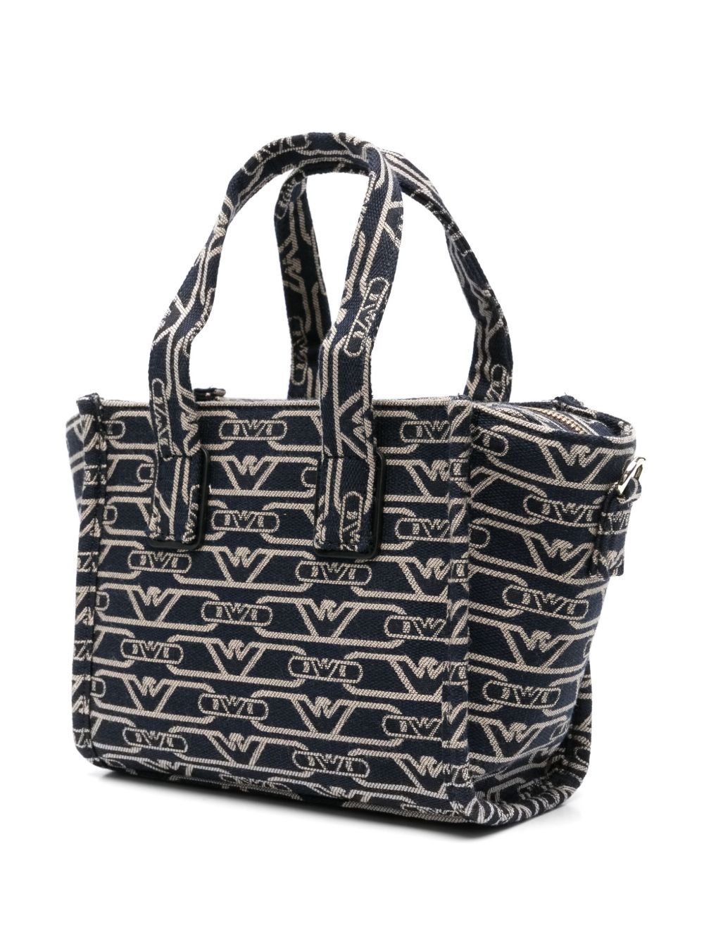 Emporio Armani All over monogram medium tote bag