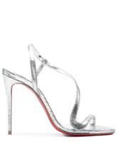 Christian Louboutin Rosalie 100 mm Sandals Silver