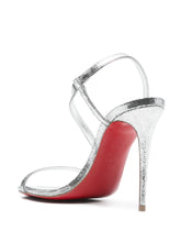 Christian Louboutin Rosalie 100 mm Sandals Silver