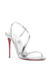 Christian Louboutin Rosalie 100 mm Sandals Silver