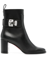 Christian Louboutin Booty Lock 70mm Boots Black
