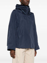 Emporio Armani Lightweight Hooded Jacket Blue