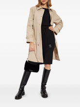 Emporio Armani Waterproof Belted Trench Coat Beige