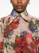 Dolce & Gabbana Floral Shirt In Powder 