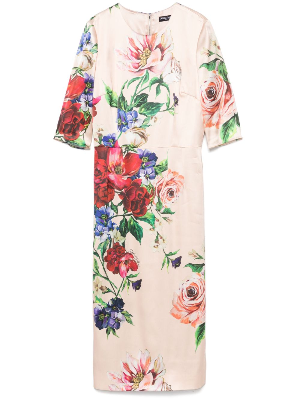 Dolce &amp; Gabbana Floral Midi Dress