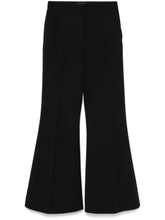 Givenchy Wool Flared Trousers Black