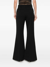 Givenchy Wool Flared Trousers Black