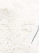 Dolce & Gabbana Guipure Lace Sleeveless Mini Dress White