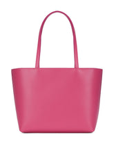Dolce & Gabbana DG Logo Small Calf Leather Shopping Bag Pink