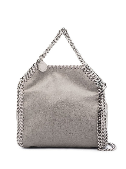 Stella McCartney Falabella Tote Bag in Light Grey Faux Leather Grey