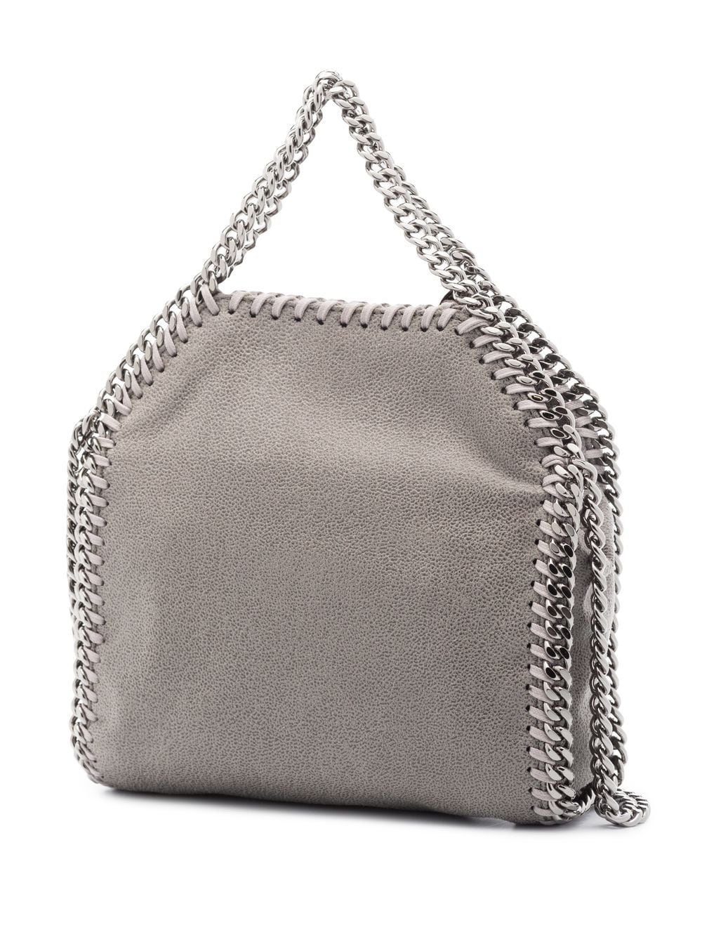 Stella McCartney Falabella Tote Bag in Light Grey Faux Leather Grey