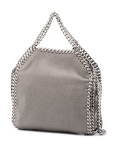 Stella McCartney Falabella Tote Bag in Light Grey Faux Leather Grey