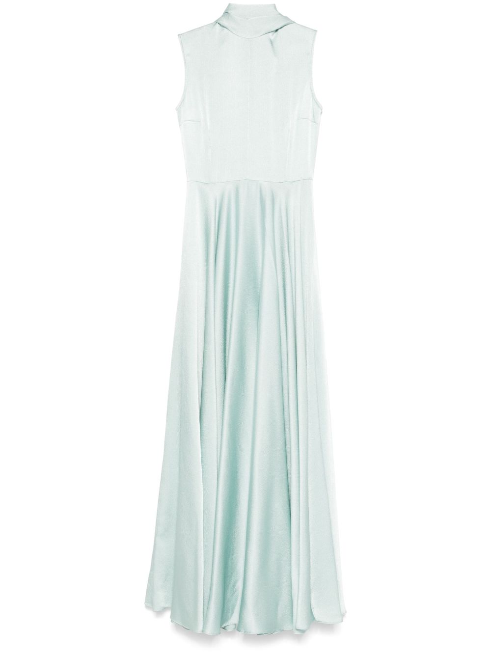 Solace London Emilia Maxi Dress Aqua Blue