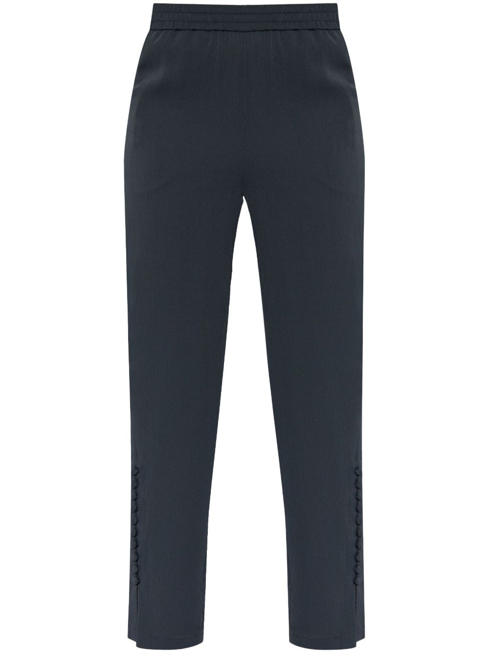 Emporio Armani Cropped Trousers Blue