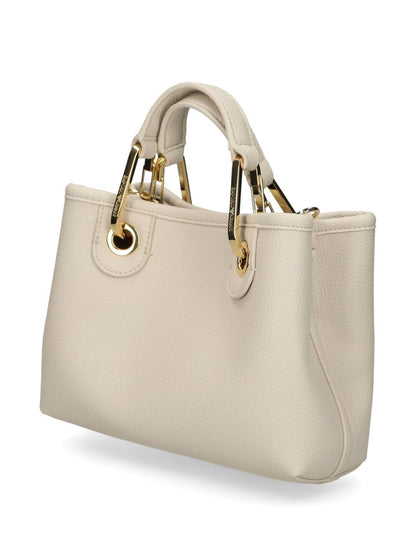 Emporio Armani Logo Tote Bag Beige