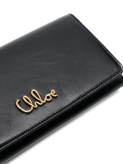 Chloé Iconic Flap Chain Crossbody Bag Black