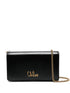 Chloé Iconic Flap Chain Crossbody Bag Black