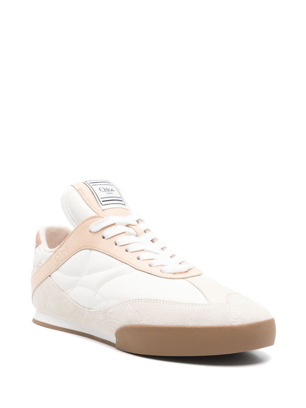 Chloé Kick Sneakers Light Beige