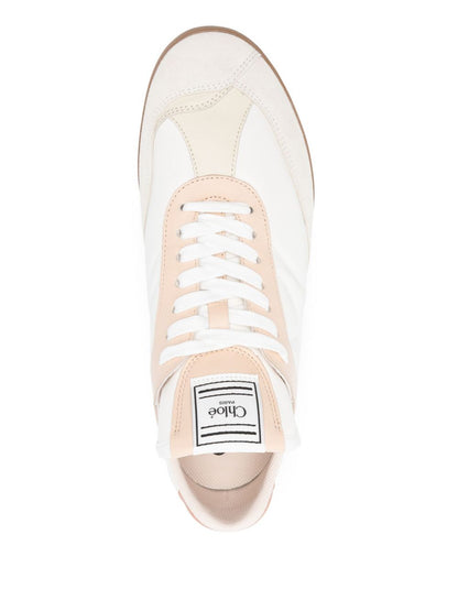 Chloé Kick Sneakers Light Beige