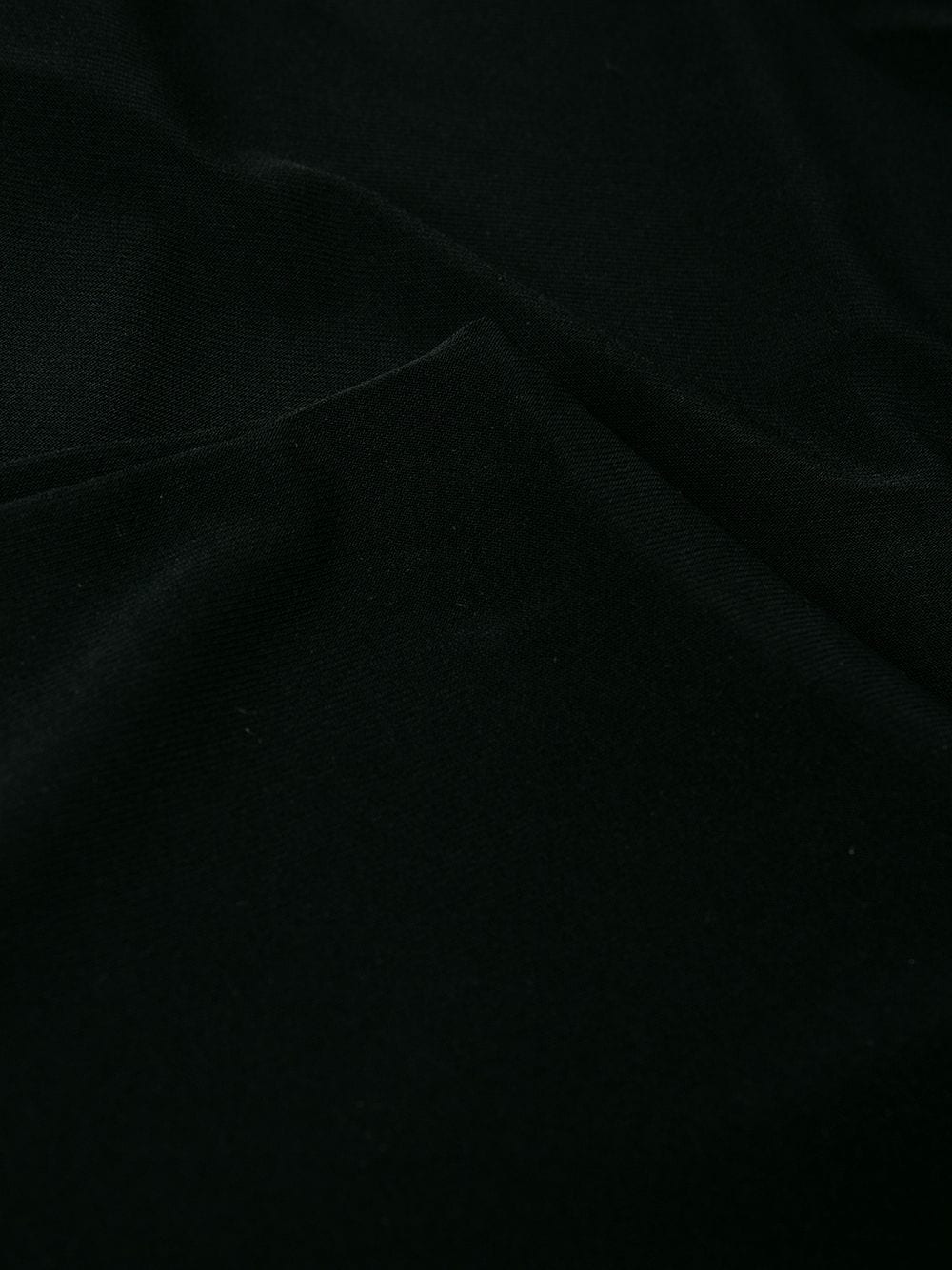 Norma Kamali Flared jersey skirt Black