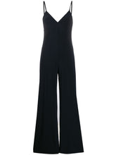 Norma Kamali Slip Wide-Leg Jersey Jumpsuit Blue
