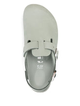 Birkenstock Tokyo Buckle Leather Slingback Slippers Grey