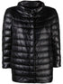 Herno Quilted Ultralight Down Cape Black Black