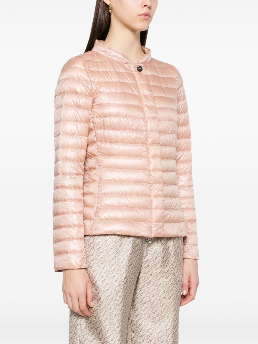 Herno Ultralight nylon Puffer Jacket Pink