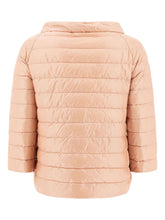 Herno Reversible Lightweight Padded Cape Pink Pink