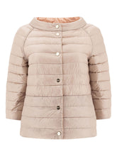 Herno Reversible Lightweight Padded Cape Pink Pink