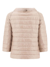 Herno Reversible Lightweight Padded Cape Pink Pink