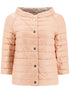 Herno Reversible Lightweight Padded Cape Pink Pink