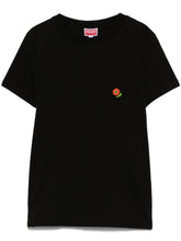 Kenzo Pop Cotton Crew Neck T-Shirt Black Black