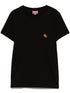 Kenzo Pop Cotton Crew Neck T-Shirt Black Black