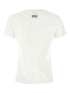 Kenzo Embroidered Logo Cotton T-Shirt White White
