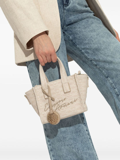 Emporio Armani Small Shopping Bag Beige